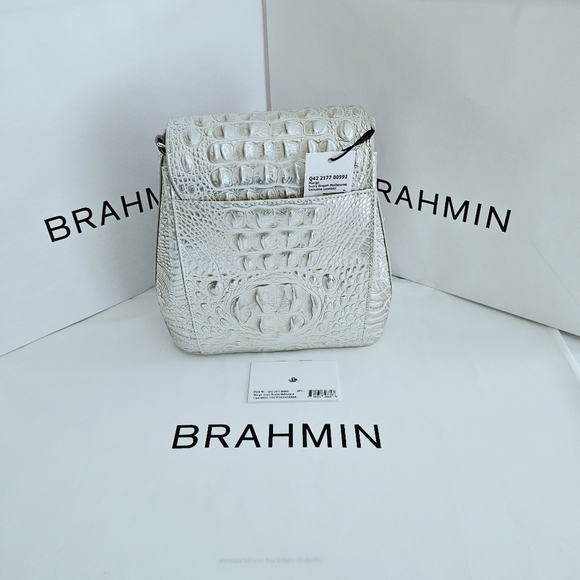 NWT Brahmin IVORY DREAM w/Jane Wallet